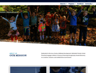 methodistpreschool.org screenshot