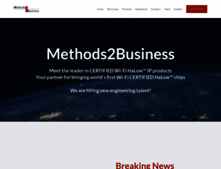 methods2business.com screenshot