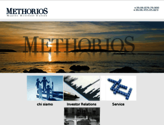 methorios.it screenshot