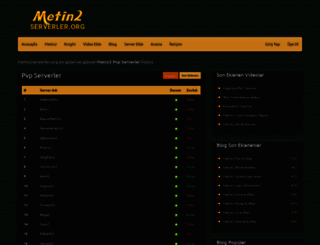 metin2serverler.org screenshot