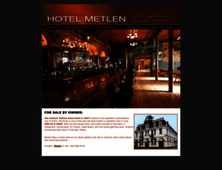 metlenhotel.com screenshot
