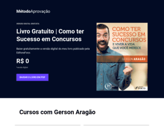 metododeaprovacao.com.br screenshot