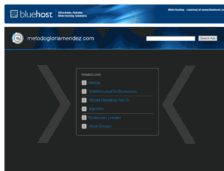 metodogloriamendez.com screenshot