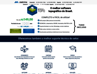 metrica.com.br screenshot