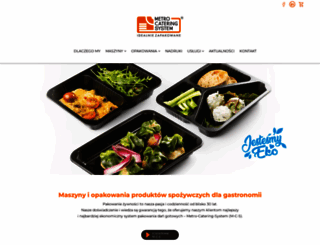 metro-catering-system.pl screenshot
