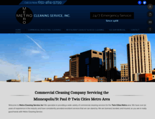metro-cleaning-services.com screenshot