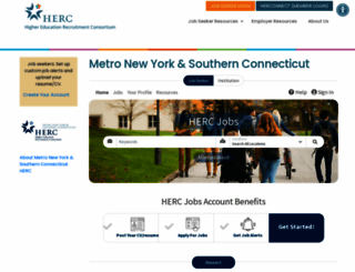 metro-ny-southern-ct.hercjobs.org screenshot