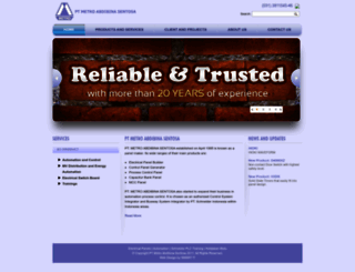 metro-panel.com screenshot