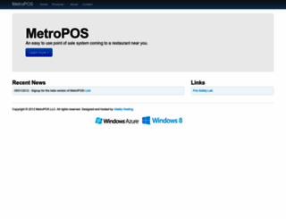 metro-pos.com screenshot
