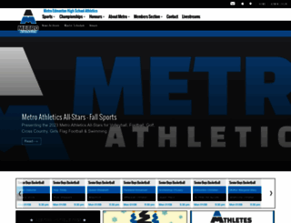 metroathletics.ca screenshot