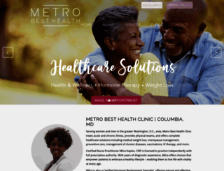 metrobestclinic.com screenshot