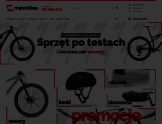 metrobikes.pl screenshot