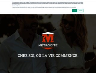 metrocite.com screenshot