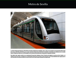 metrodesevilla.eu screenshot