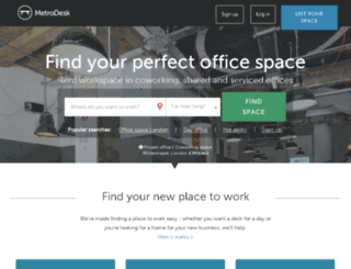 metrodesk.com screenshot
