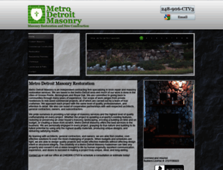 metrodetroitbrickpavers.com screenshot