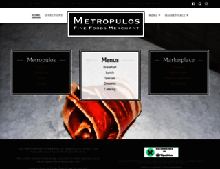 metrofinefoods.com screenshot