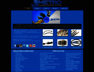 metrofluid.com screenshot