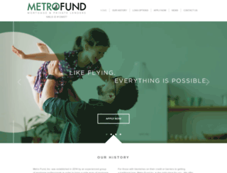 metrofundgroup.com screenshot