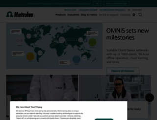 metrohm.com.au screenshot