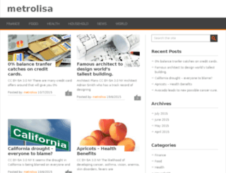 metrolisa.info screenshot