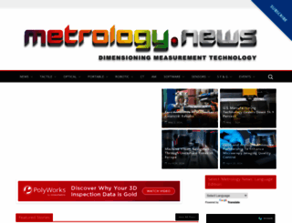 metrology.news screenshot