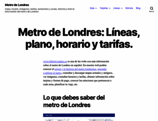 metrolondres.es screenshot