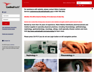 metromedicalorder.com screenshot