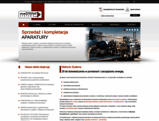 metronic.com.pl screenshot
