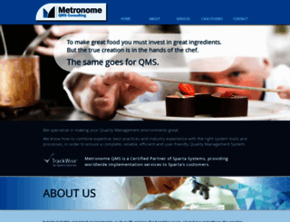 metronomeqms.com screenshot