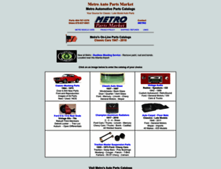 metropartsmarket.com screenshot