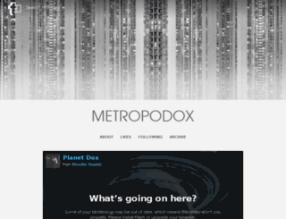 metropodox.com screenshot