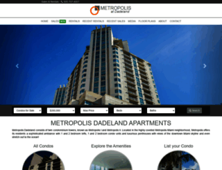 metropolis-miami.com screenshot