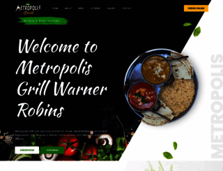 metropolisgrill.com screenshot