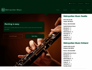 metropolitan-music.com screenshot