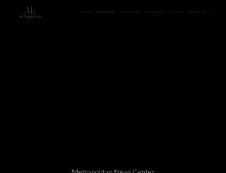 metropolitancenter.mx screenshot