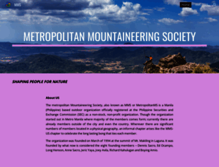metropolitanms.org screenshot
