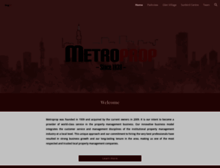 metroprop.co.za screenshot