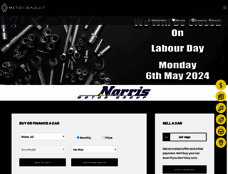 metrorenault.com.au screenshot