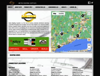 metroroofingsupplies.com screenshot