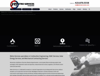 metroservicesinc.com screenshot