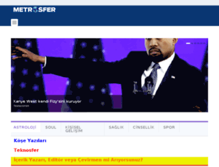 metrosfer.com screenshot