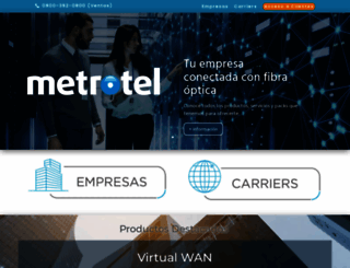 metrotel.com.ar screenshot