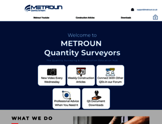 metroun.co.uk screenshot