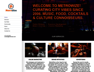 metrowize.com screenshot