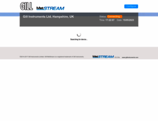 metstream.gill.co.uk screenshot