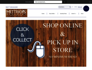 mettricksbutchers.co.uk screenshot