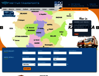 metturtransports.com screenshot