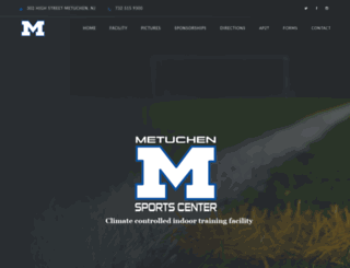 metuchensportscenter.com screenshot