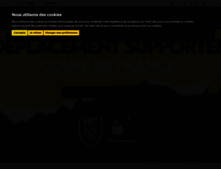 metz-handball.com screenshot